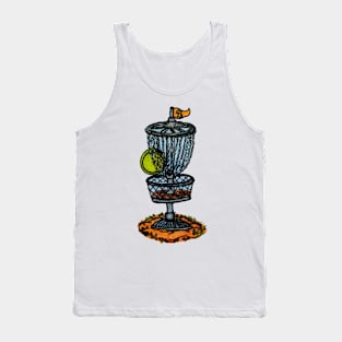 Disc Golf Basket Tank Top